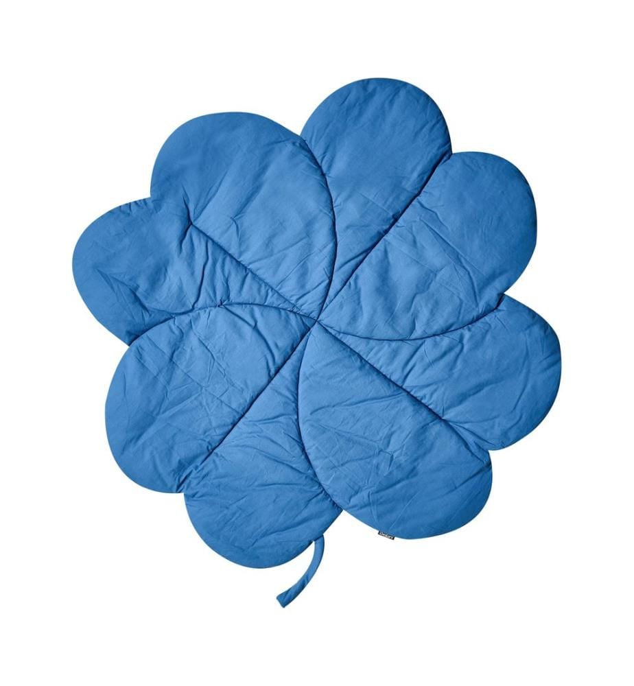 Tappeto da gioco per bambini ACADINE 110 x 110 cm Cotone Blu
