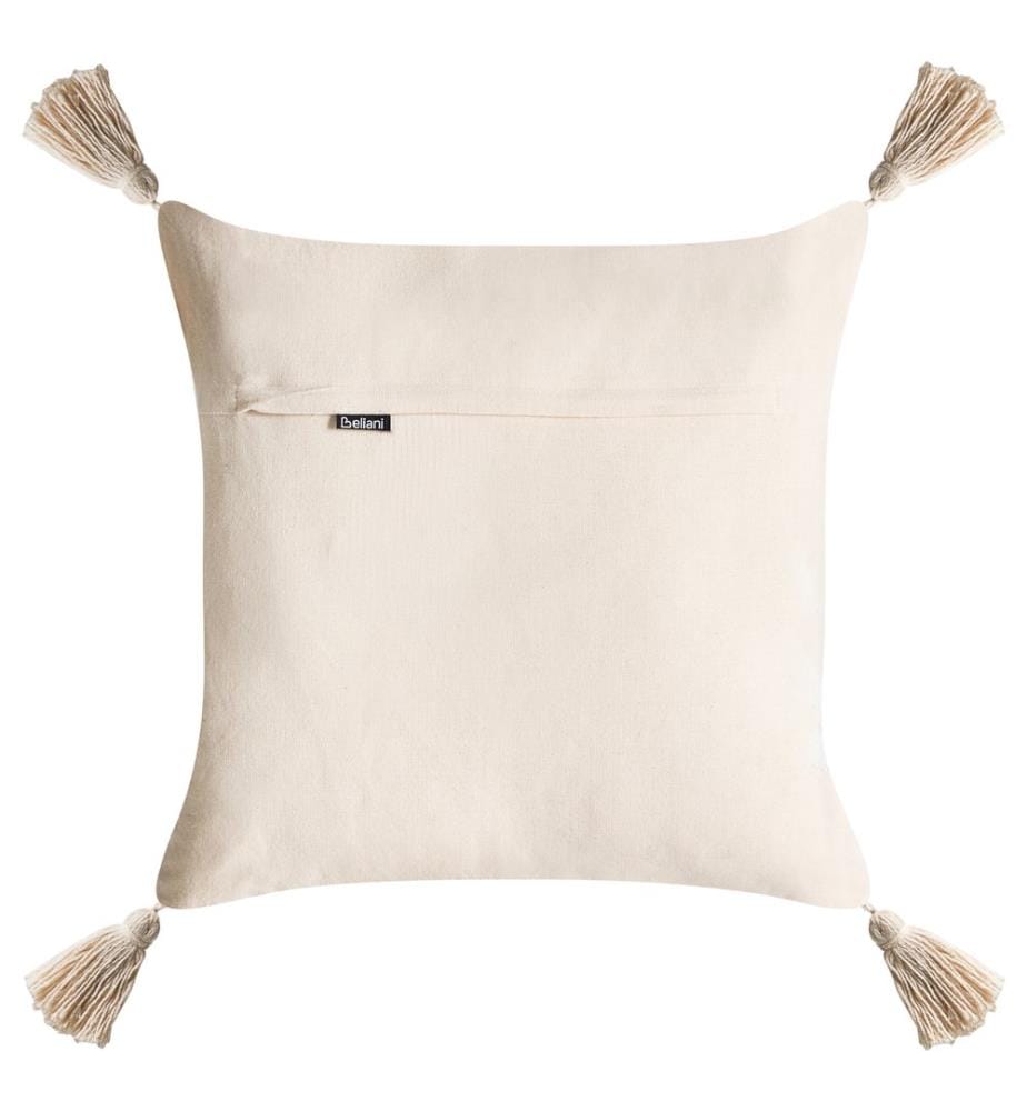 Set di 2 cuscini INTSIA Cotone 30 x 50 cm 45 x 45 cm Beige chiaro Modello natalizio