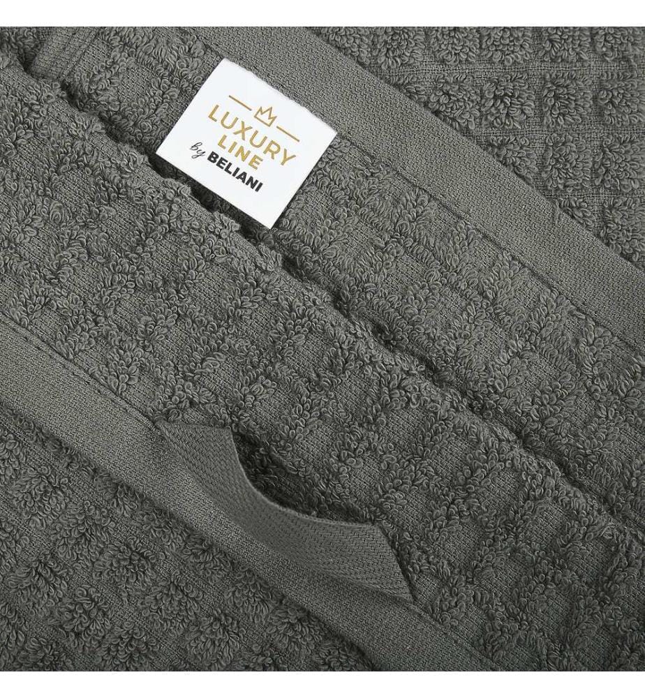 Lot de 11 serviettes ATAI Coton Gris
