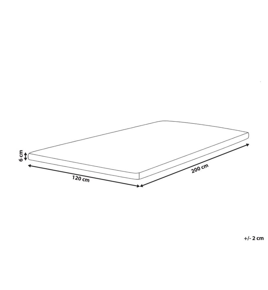 Gel-Matratzentopper FROSTY 120 x 200 cm