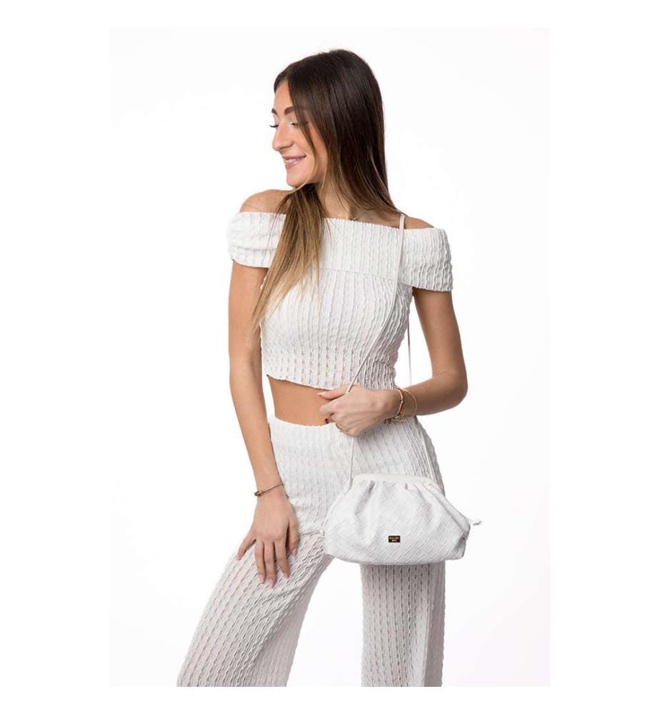 Borsa a tracolla Igloo - Bianco