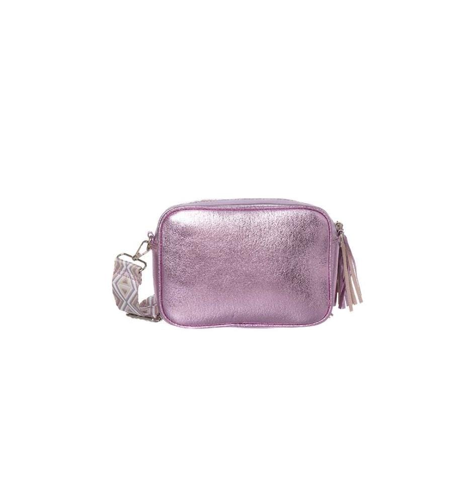 Borsa a tracolla glitterata - Rosa