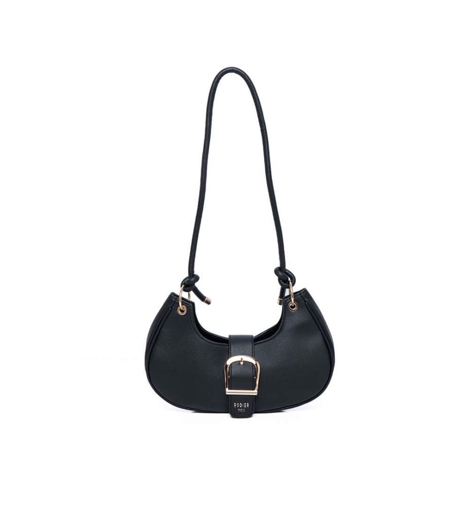 Borsa a tracolla Croissant - Nero