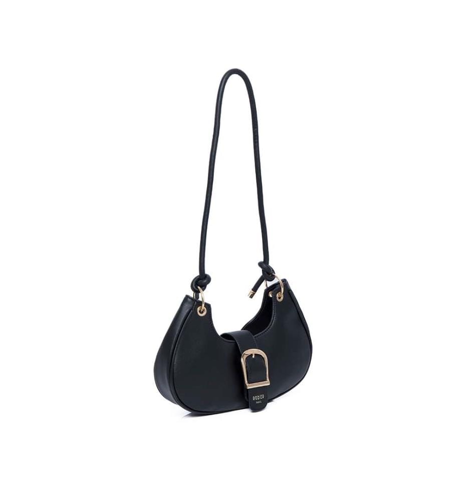 Borsa a tracolla Croissant - Nero