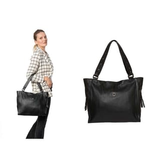 Shopping Bag Valois - Schwarz