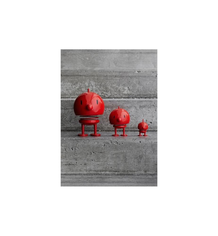 HOPTIMIST - Objet à exposer Bumble Classic L 15 cm, Rouge