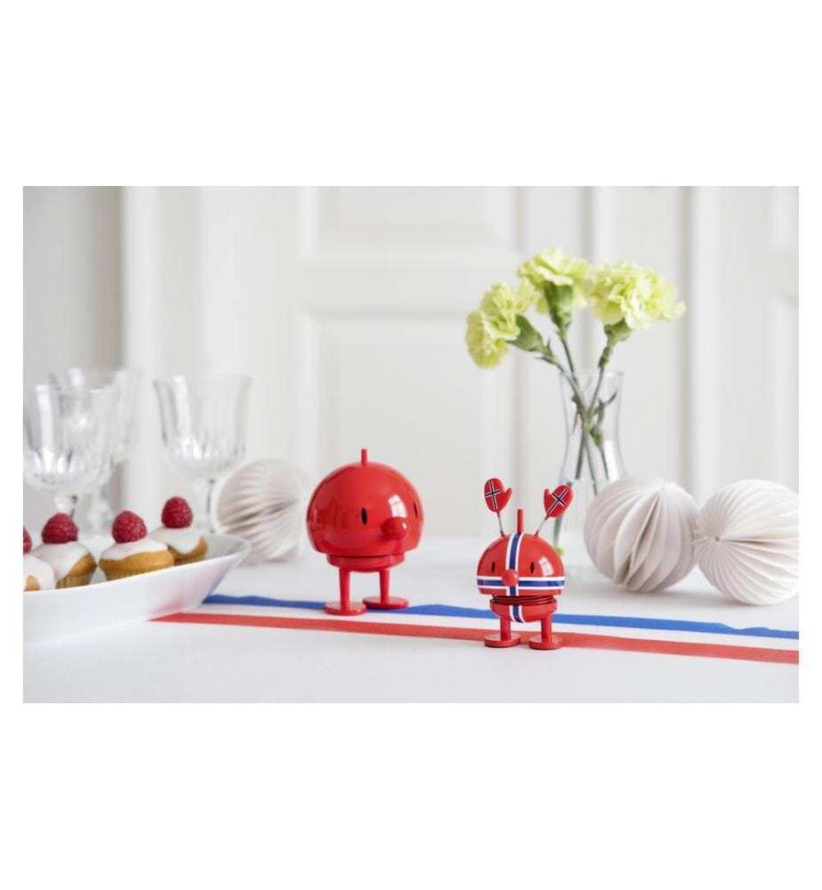 HOPTIMIST - Objet à exposer Bumble Classic L 15 cm, Rouge