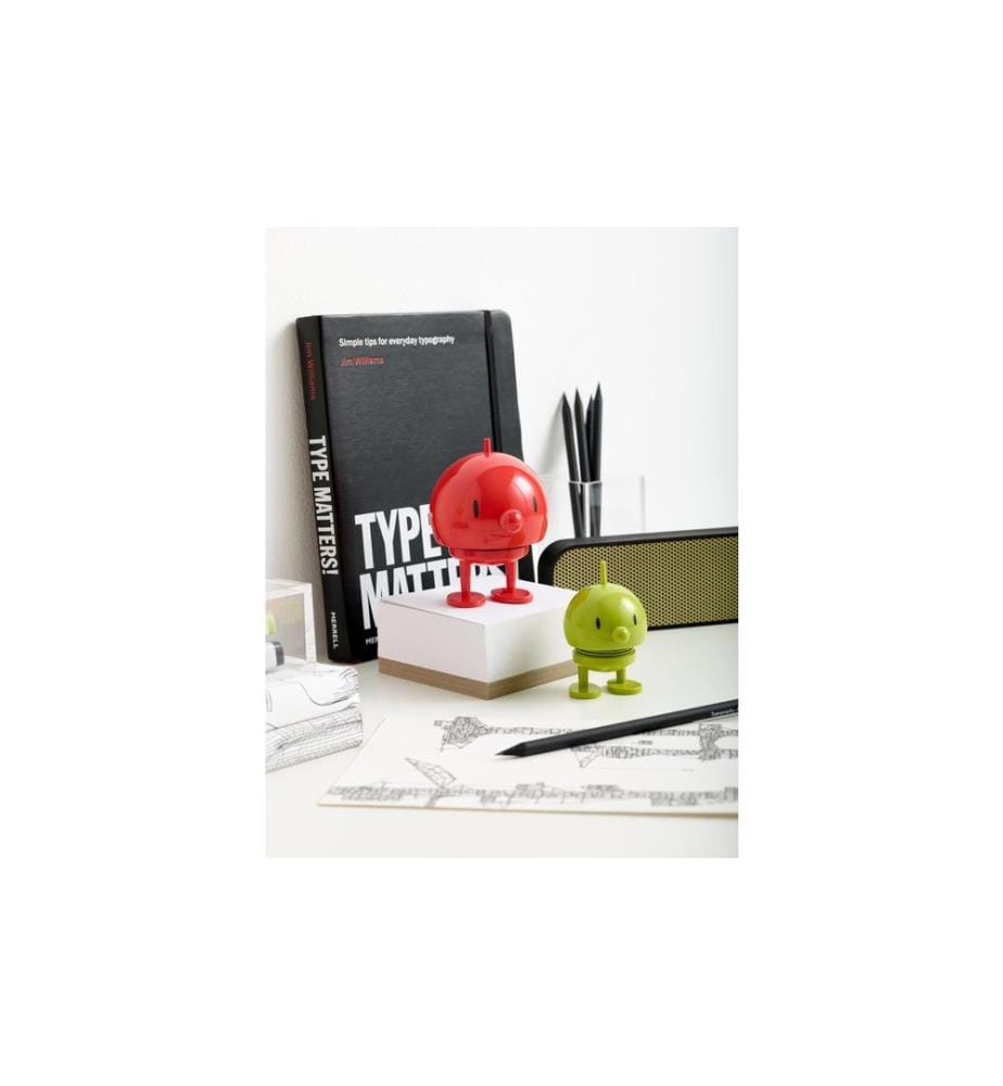 HOPTIMIST - Objet à exposer Bumble Classic S 7.9 cm, Jaune vert