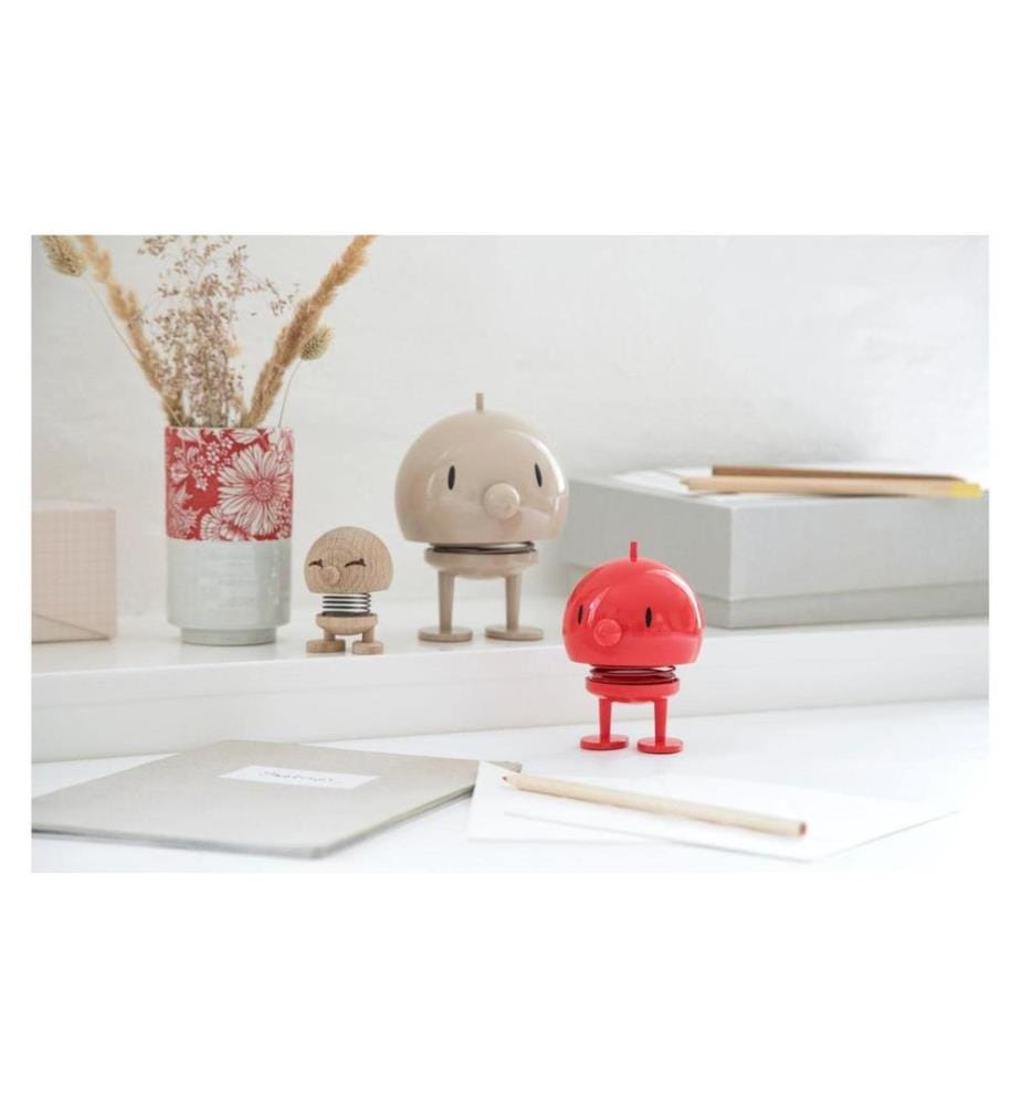 HOPTIMIST - Objet à exposer Bumble Classic L 15 cm, Beige