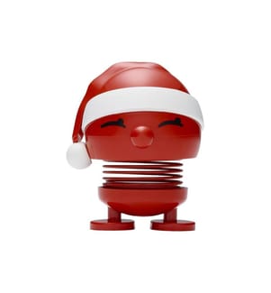 HOPTIMIST - Deko Bimble Santa S 7.2 cm, Rot/Weiss