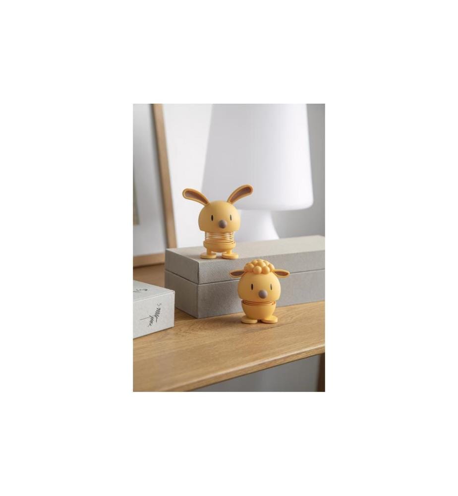 HOPTIMIST - Objet à exposer Bumble Soft Lambert S 7.4 cm, Jaune