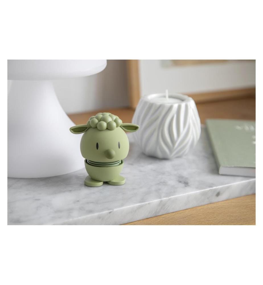 HOPTIMIST - Objet à exposer Bumble Soft Lambert S 7.4 cm, Vert olive