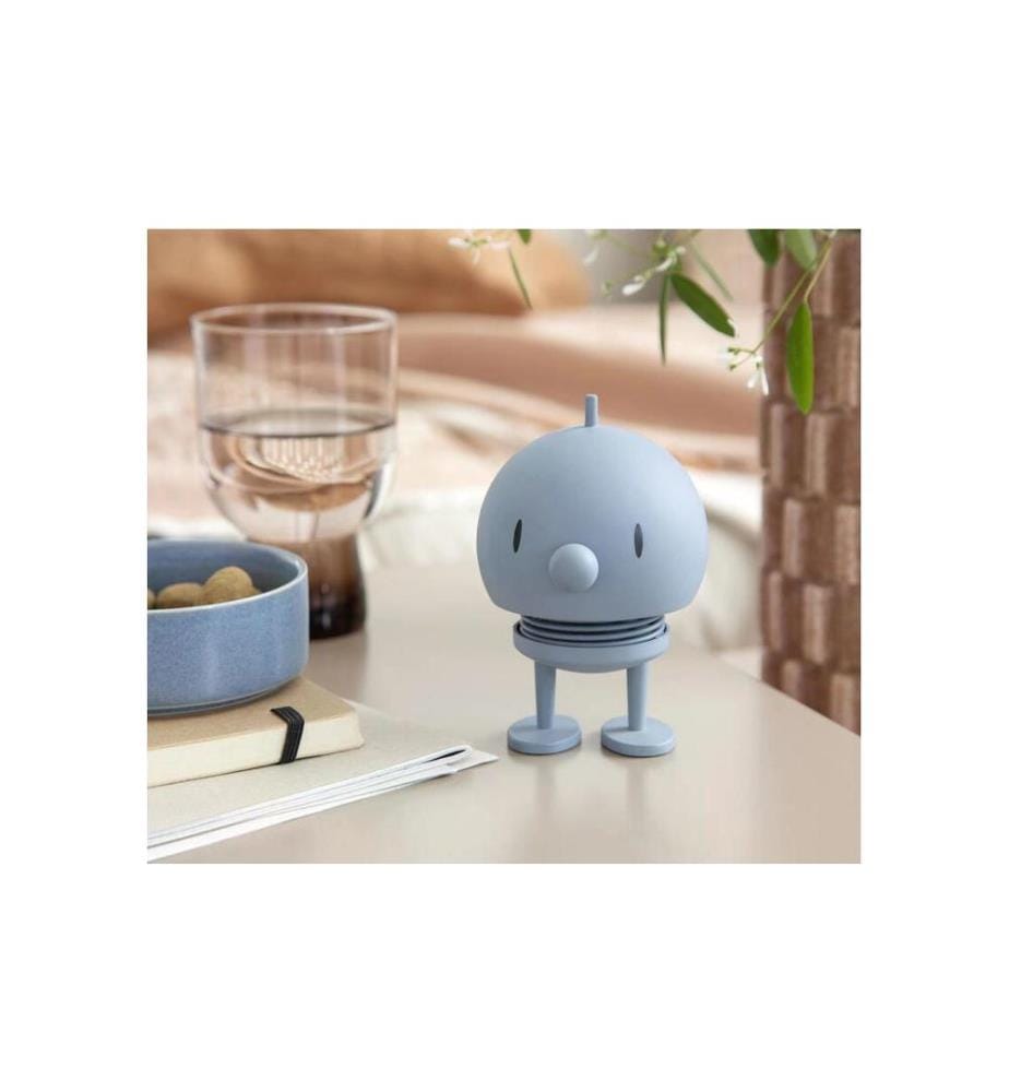HOPTIMIST - Objet à exposer Bumble Soft M 10.7 cm, Sky Blue