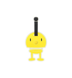 HOPTIMIST - Étiquette pour valise Jaune/Noir