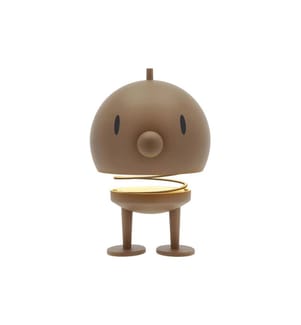 HOPTIMIST - Lampe de bureau Choko, XL acier/chêne, 15 x 23 cm