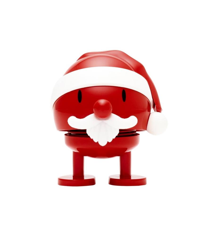 HOPTIMIST - Bumble Santa Claus S 7.2 cm, Rot/Weiss