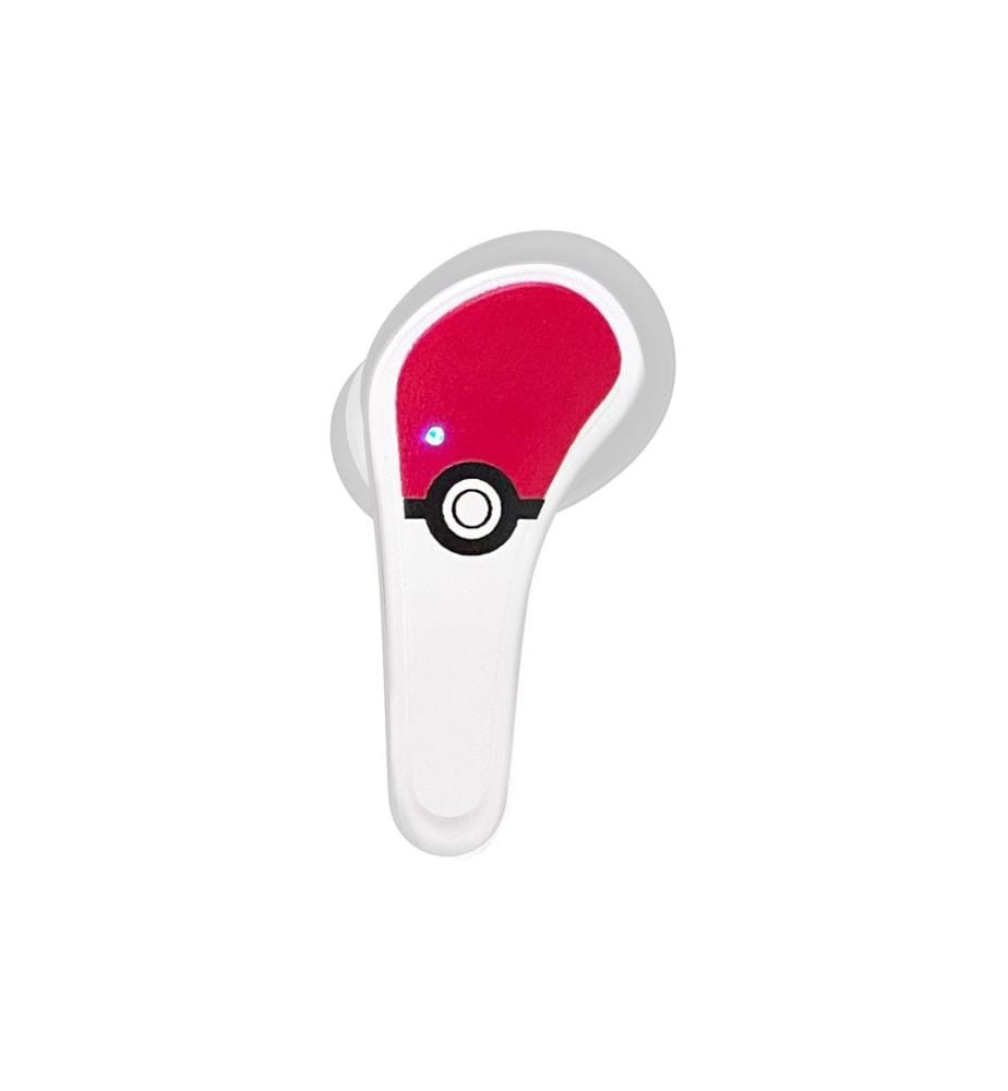 OTL - Écouteurs True Wireless In-Ear Pokémon Pokéball Rouge; Blanc