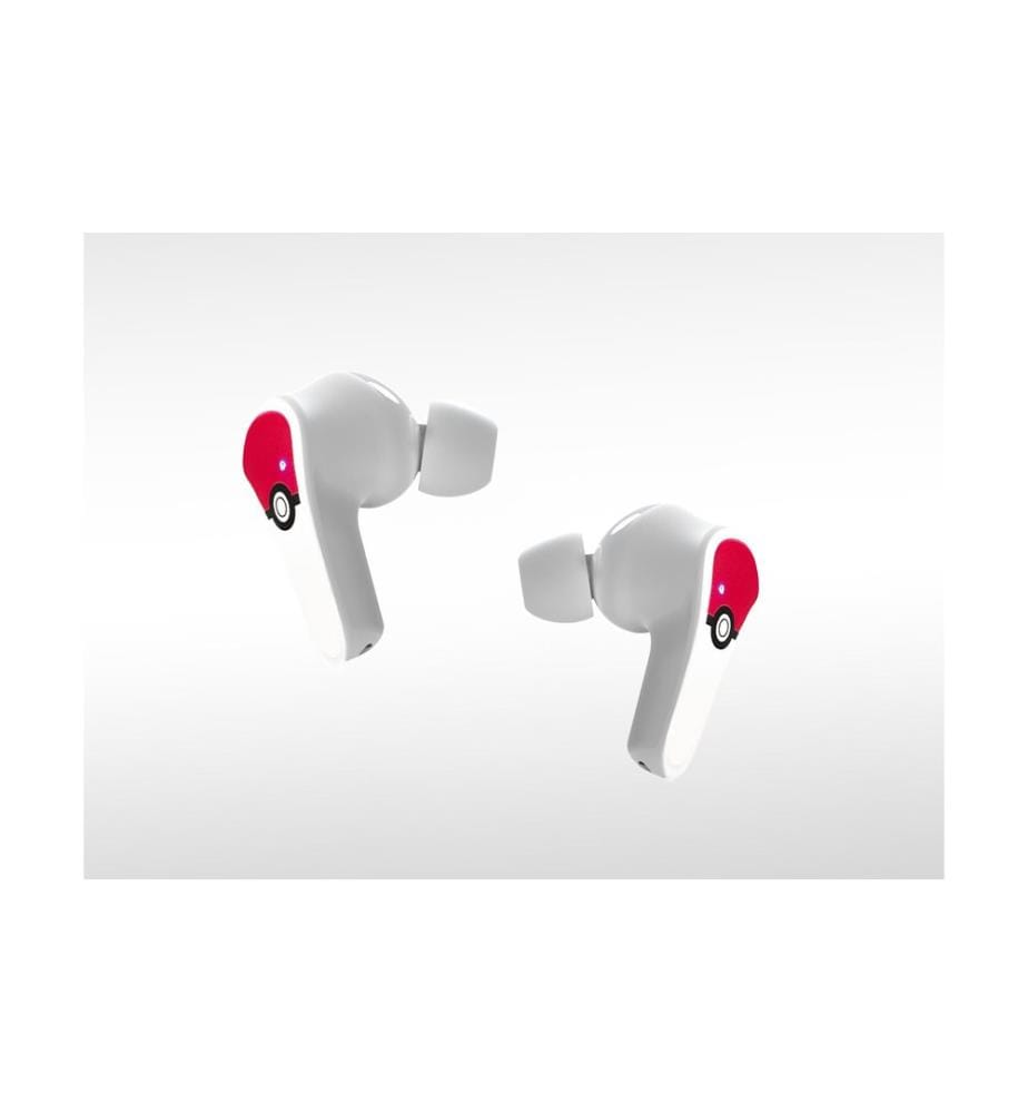 OTL - Écouteurs True Wireless In-Ear Pokémon Pokéball Rouge; Blanc