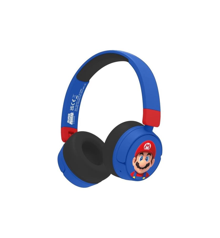 OTL - Casques extra-auriculaires Super Mario Bleu; Rouge