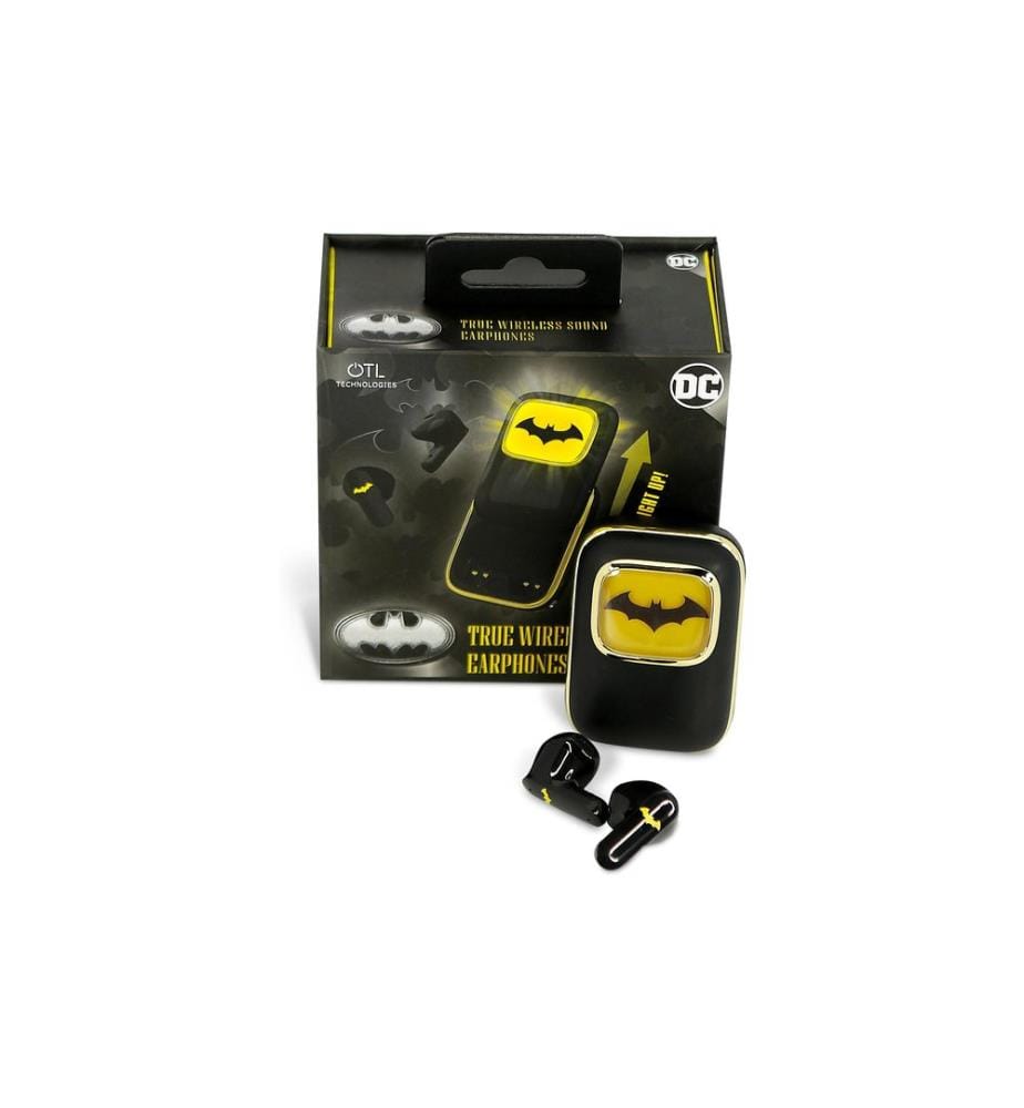 OTL - Écouteurs True Wireless In-Ear Batman Slide Jaune; Noir