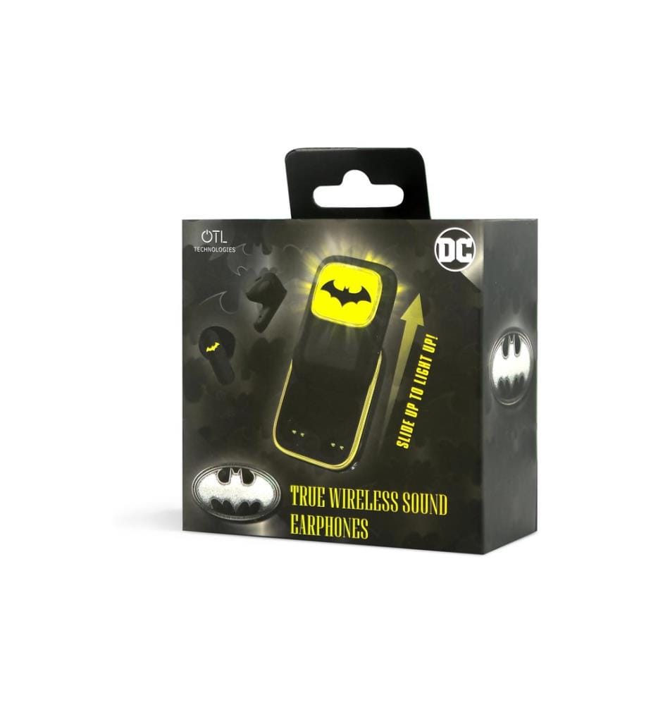 OTL - Écouteurs True Wireless In-Ear Batman Slide Jaune; Noir