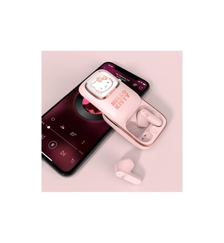 OTL - Écouteurs True Wireless In-Ear Hello Kitty Slide Rose