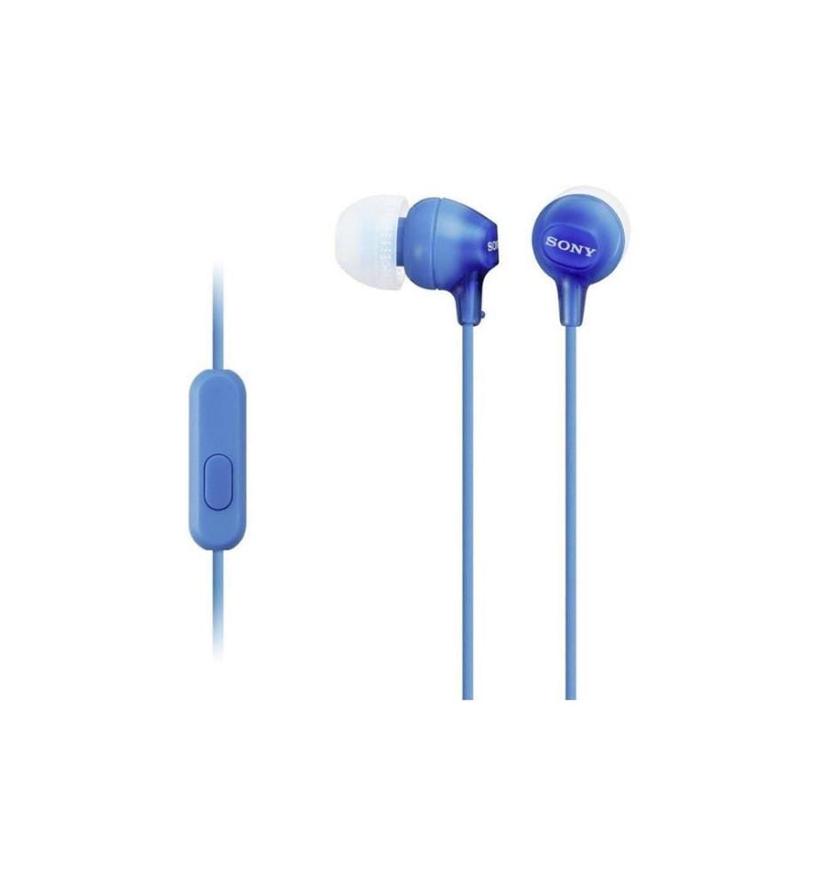 SONY - Écouteurs intra-auriculaires MDREX15APLI Bleu