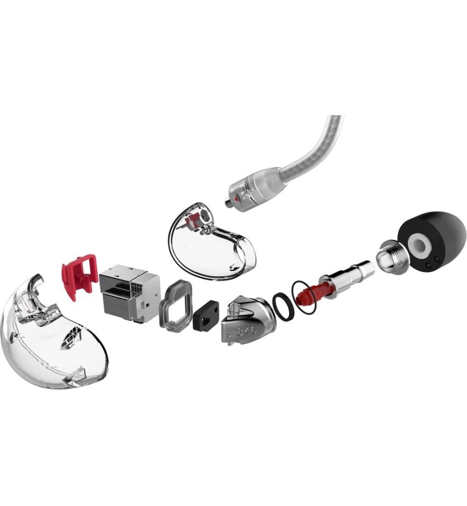 Shure Écouteurs intra-auriculaires SE846 2ème génération – Transparent