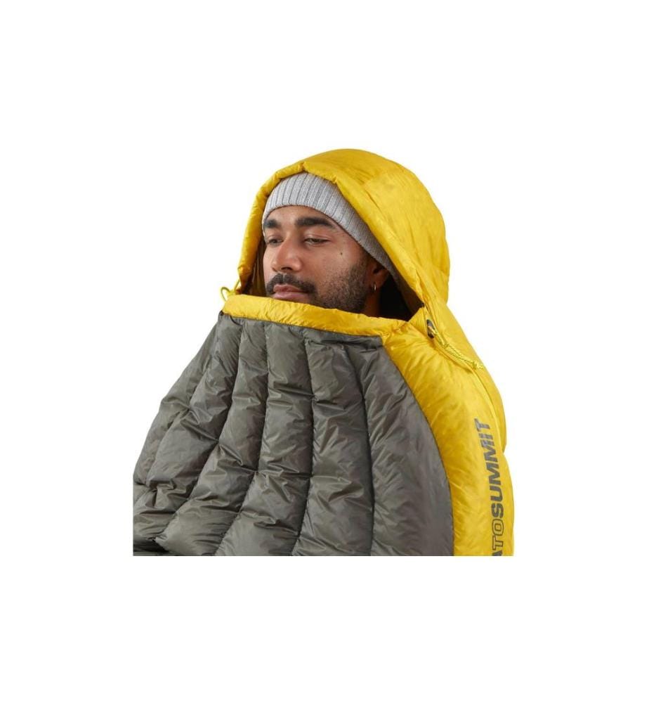 SEA TO SUMMIT - Spark 7C/45F L Polyester, Jaune/Gris ardoise