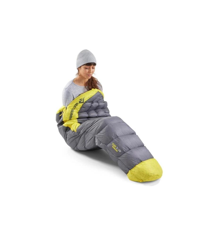 SEA TO SUMMIT - Spark Women's 7C/45F R Polyester, Gris/Jaune
