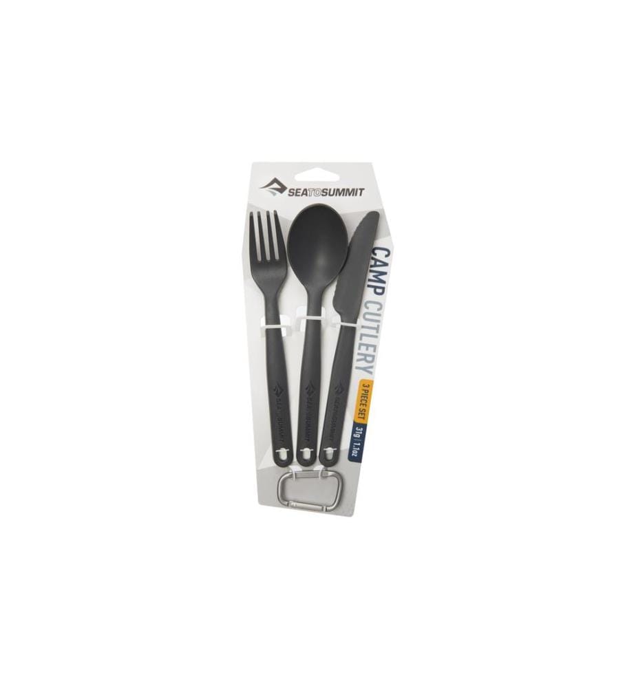SEA TO SUMMIT - Kits de couverts de camping Camp Cutlery 3pc