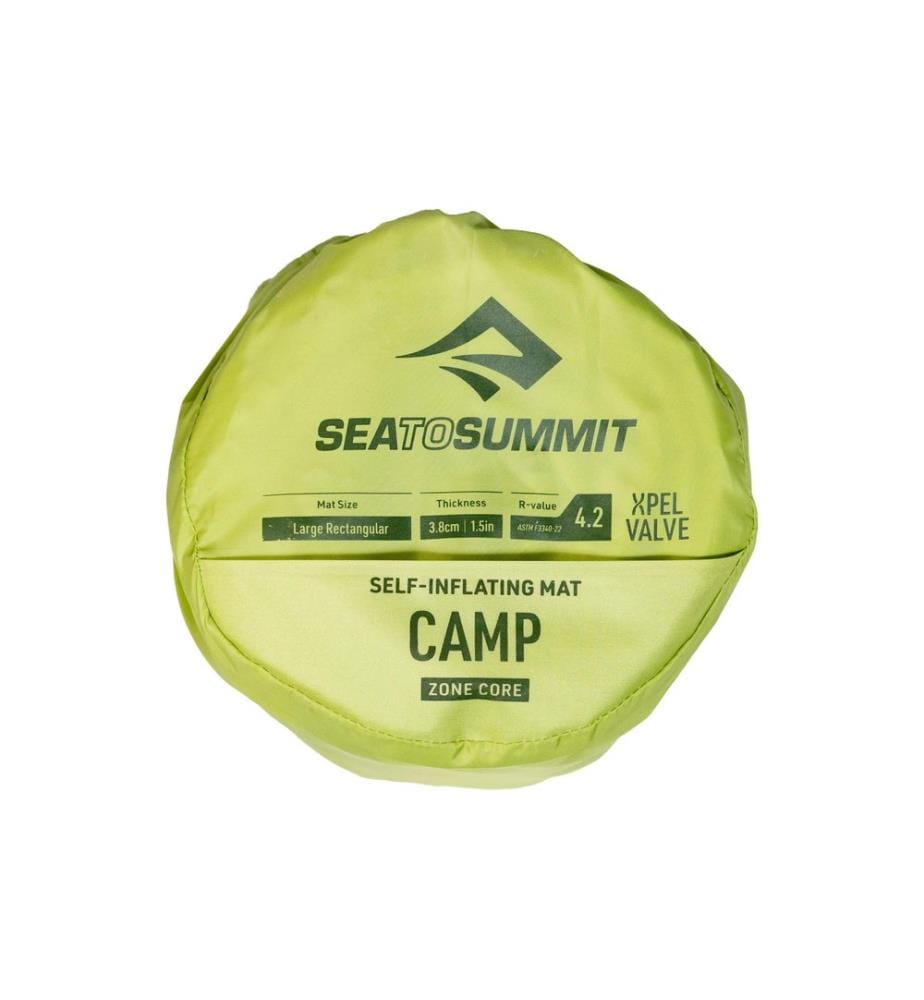 SEA TO SUMMIT - Camp Self Inflating Mat Large Rectangular Woodbine Vert