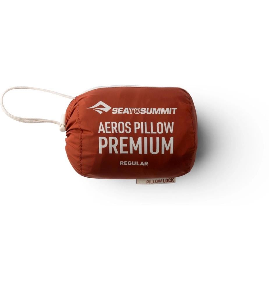 SEA TO SUMMIT - Coussin de voyage Premium Pillow Regular Rouge