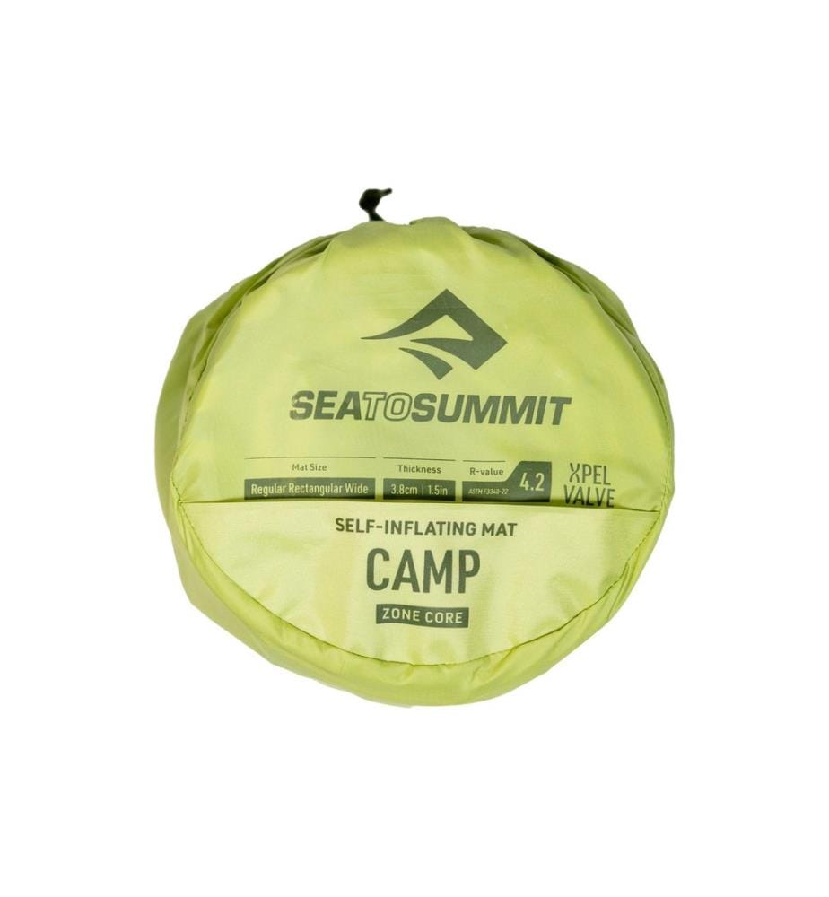 SEA TO SUMMIT - Camp Self Inflating Mat Regular Rectangular Wide Grün