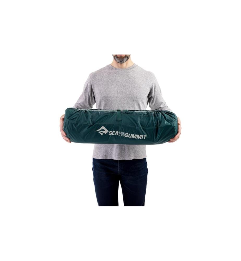 SEA TO SUMMIT - Comfort Deluxe Mat Regular Rectangular Wide Dunkelgrün