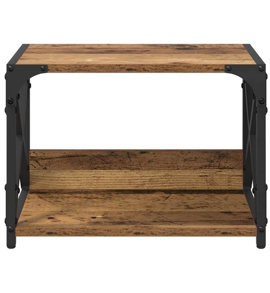 Supporto per stampante Legno antico 44 x 26 x 31.5 cm