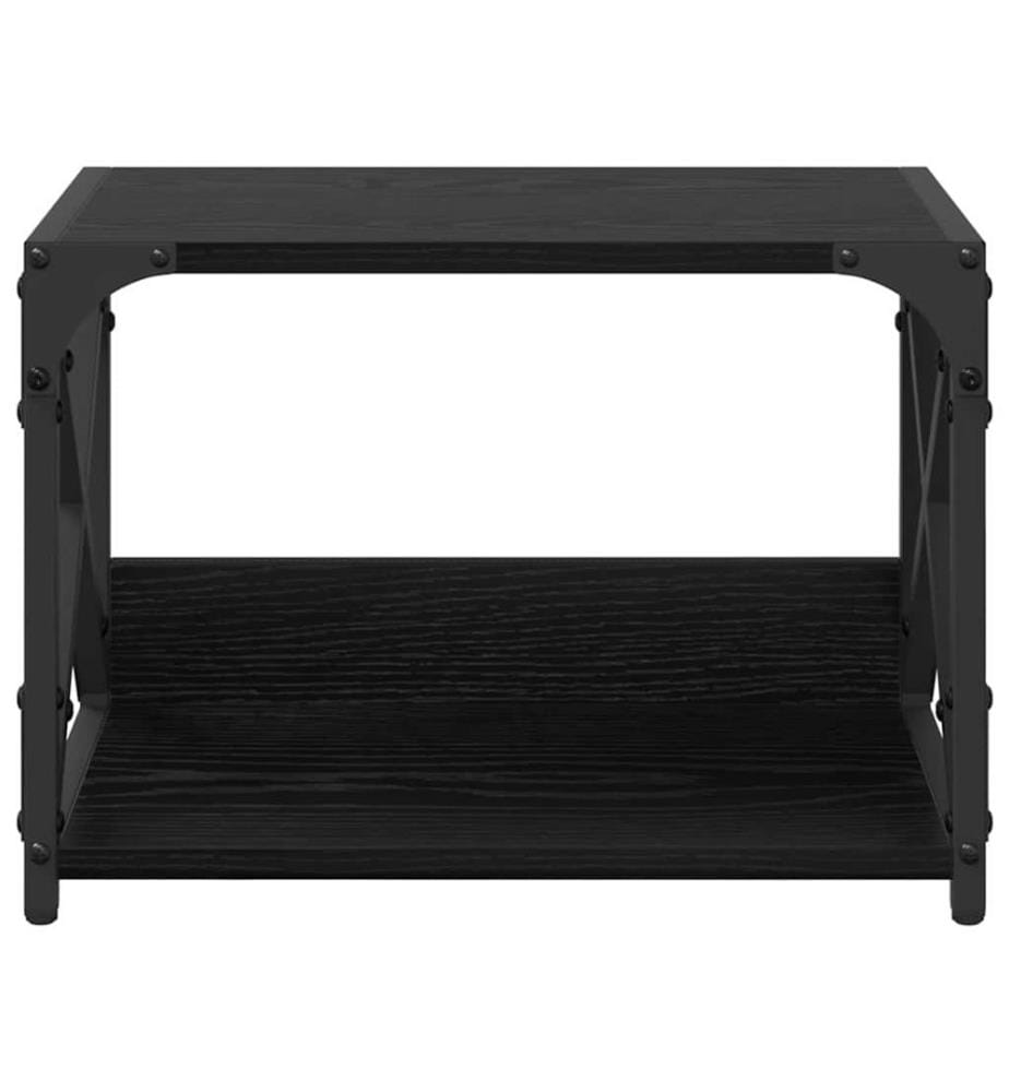 Supporto per stampante Quercia nera 44 x 26 x 31.5 cm