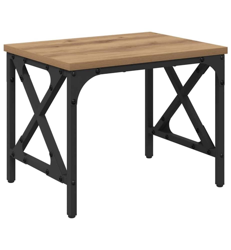 Supporto per stampante Regolabile Quercia artigianale 40 x 30 x 31 cm