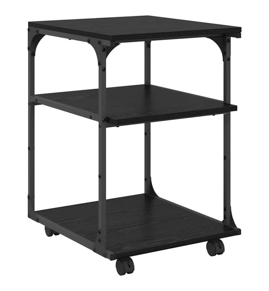 Supporto per stampante Quercia nera 43 x 48 x 64 cm
