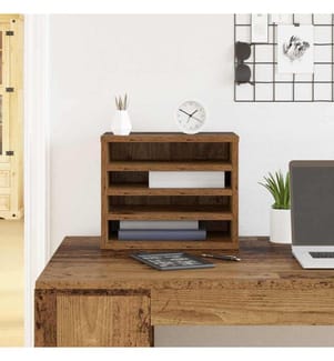Organizzatore da ufficio Legno antico 36 x 26 x 29,5 cm