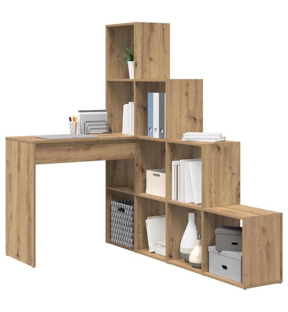 Scrivania d'angolo Rovere artigianale 101,5 x 149,5 x 149,5 cm