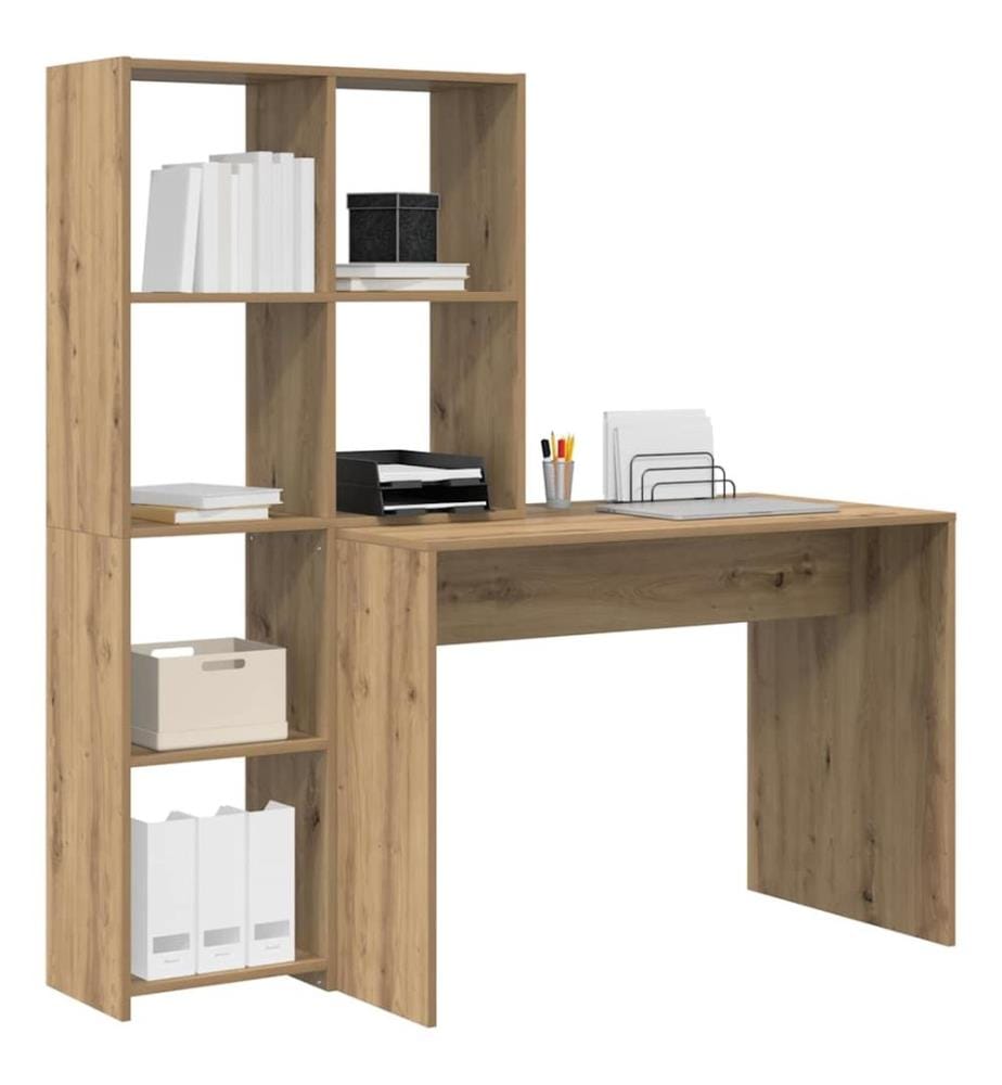Scrivania Quercia Artigianale 138,5 x 55 x 143 cm Legno ingegnerizzato