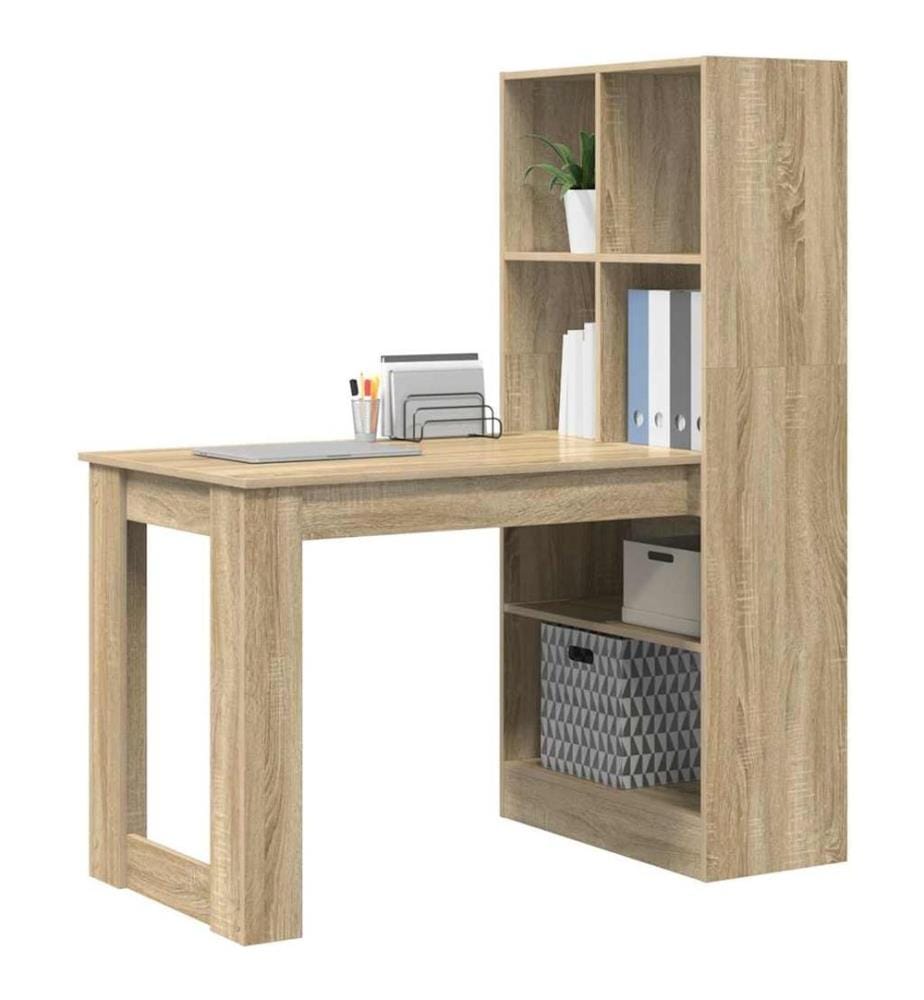 Scrivania Quercia Sonoma 122 x 67 x 145 cm Legno ingegnerizzato