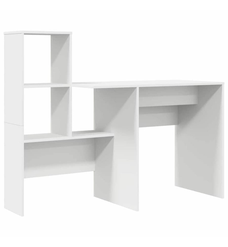 Scrivania Bianco 131,5 x 50 x 106,5 cm Legno ingegnerizzato