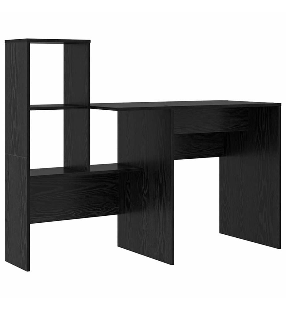 Scrivania Quercia Nera 131,5 x 50 x 106,5 cm Legno ingegnerizzato