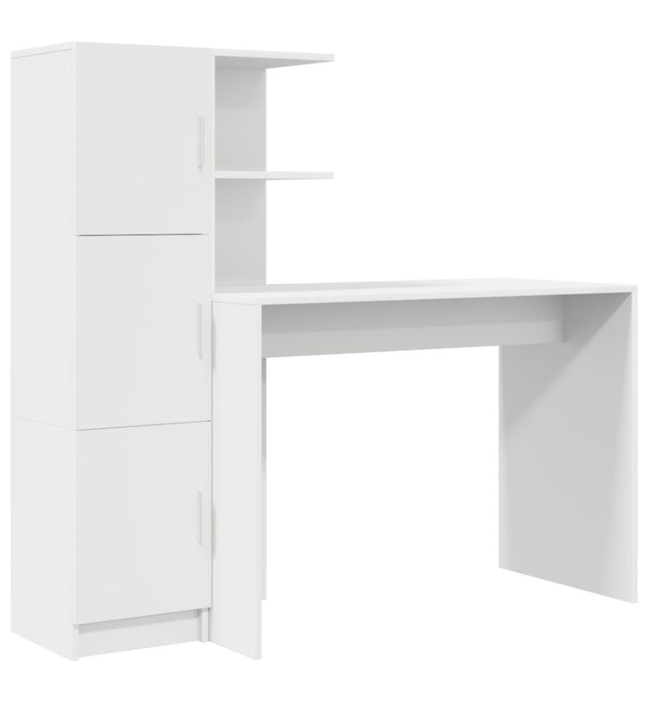 Scrivania 2 pcs Bianco