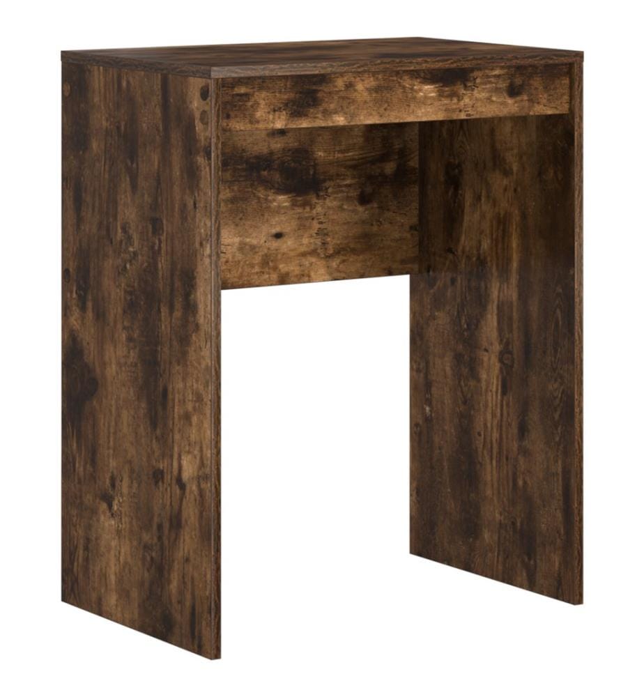 Schreibtisch mit Schubladen mit Regal 2 pcs Geräucherte Eiche