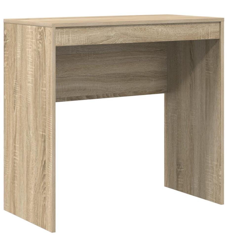 Scrivania con cassetto con scaffale 2 pz Quercia Sonoma