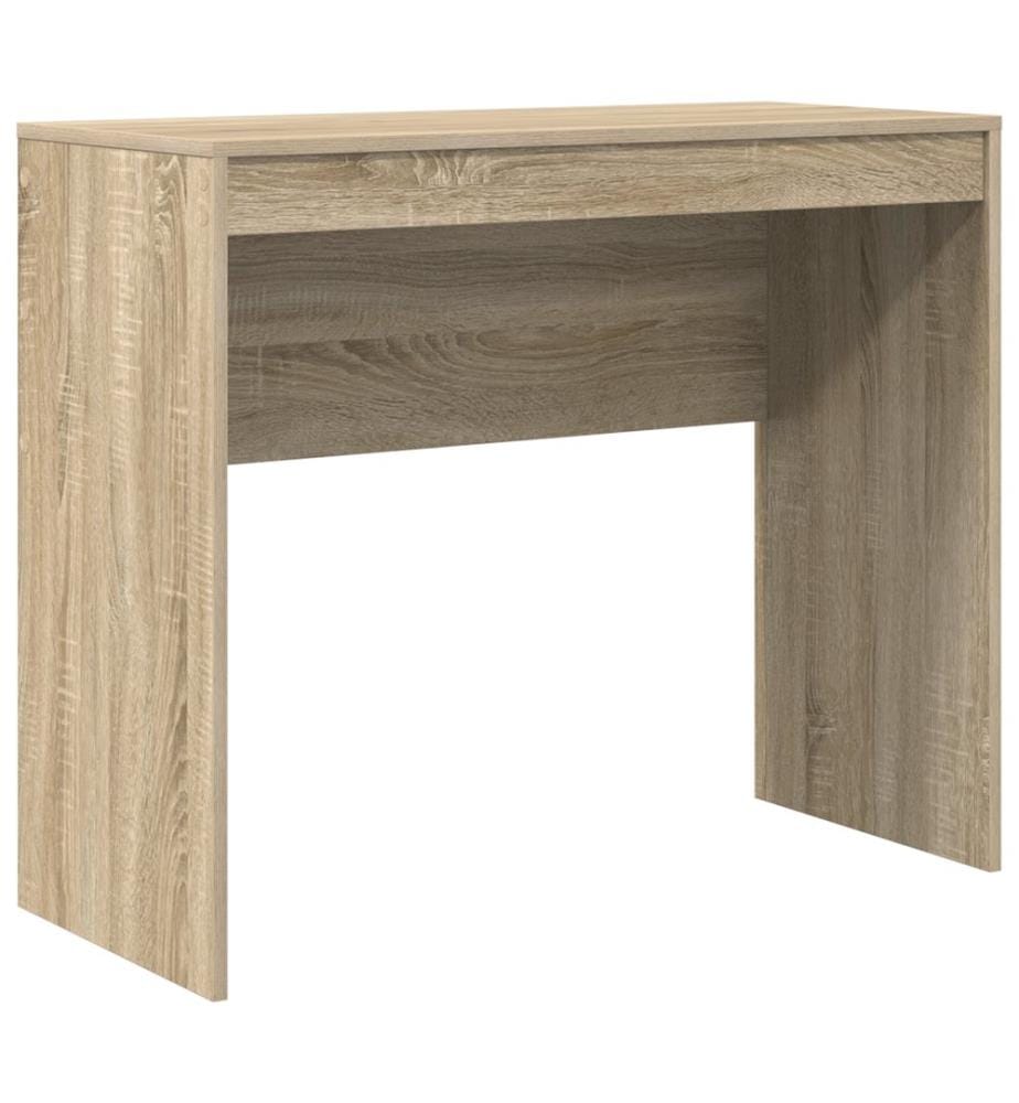 Scrivania con cassetto con scaffale 2 pz Quercia Sonoma