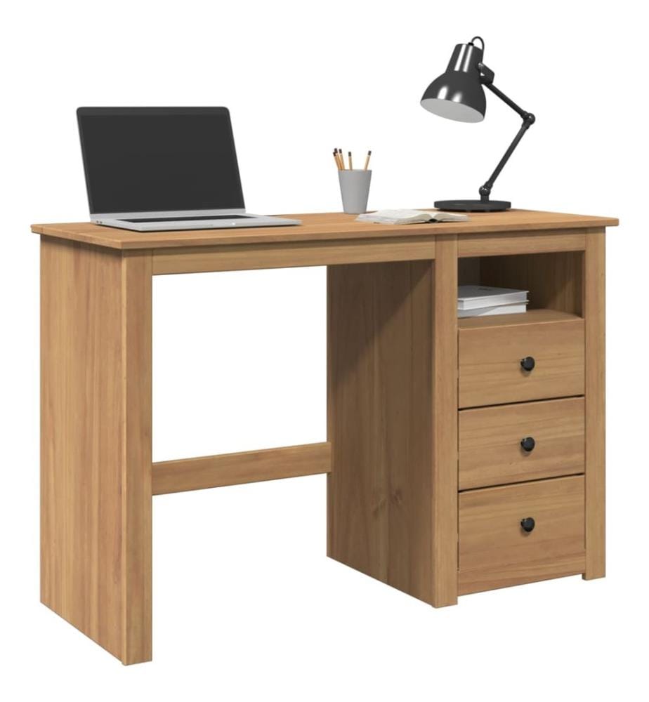 Scrivania PANAMA 112x45x75 cm legno massiccio di pino